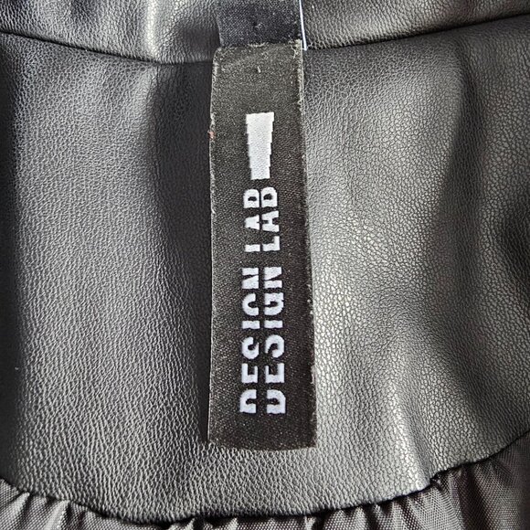 Faux Leather Black Jacket - Picture 4 of 5